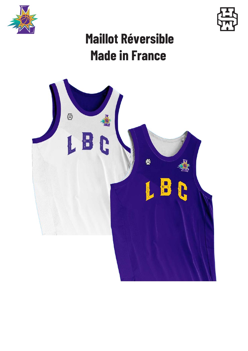 Maillot réversible